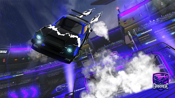 A Rocket League car design from tooturntAnthonyy