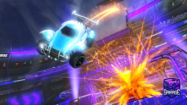 A Rocket League car design from Nelly2_