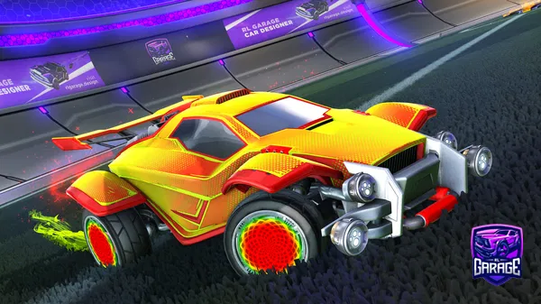 A Rocket League car design from HashbrownCrust