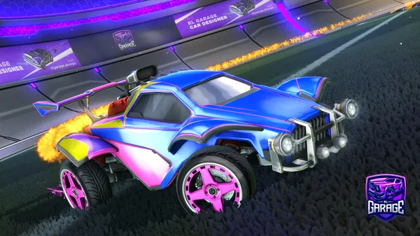 A Rocket League car design from Jasonkami