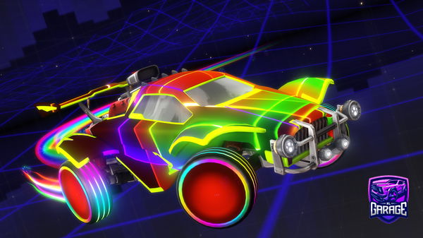 A Rocket League car design from alpha_dn2020TTV