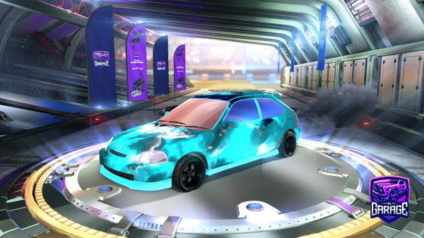 A Rocket League car design from CipherBH