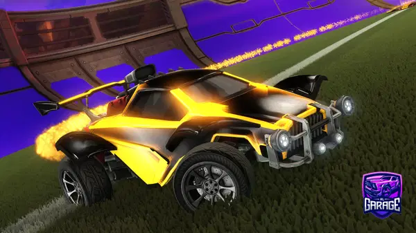 A Rocket League car design from Benst53