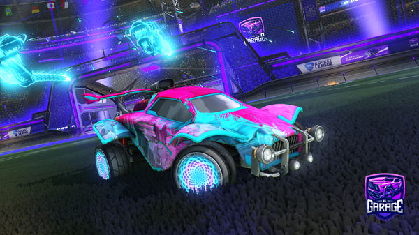 A Rocket League car design from PeroFr