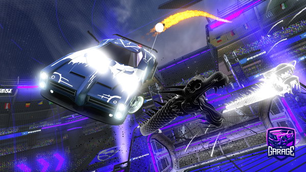 A Rocket League car design from GhxstZenz