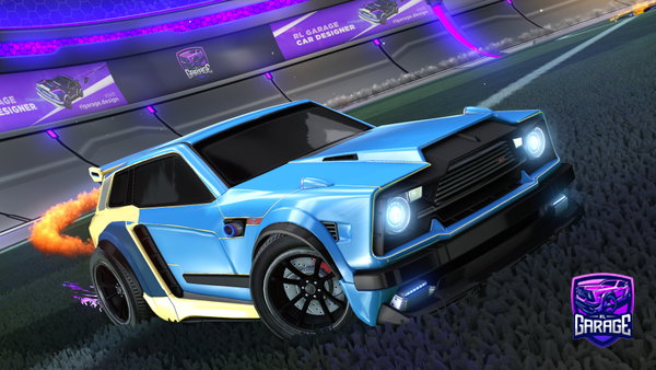 A Rocket League car design from liquid_ice12