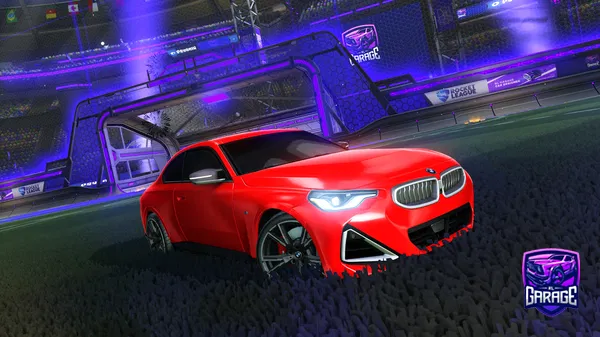 A Rocket League car design from _Brezza_