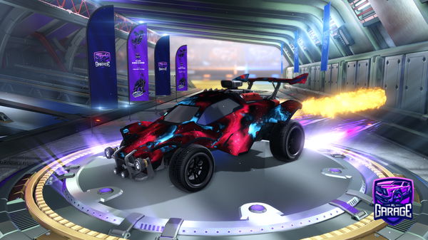 A Rocket League car design from xThxnderz