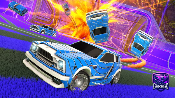 A Rocket League car design from Charaix