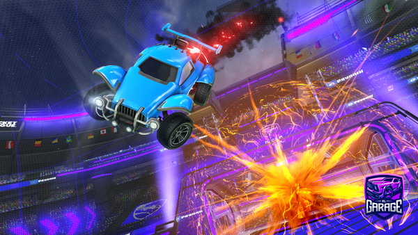 A Rocket League car design from CarterYTGaming