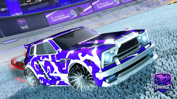 A Rocket League car design from Brunogz