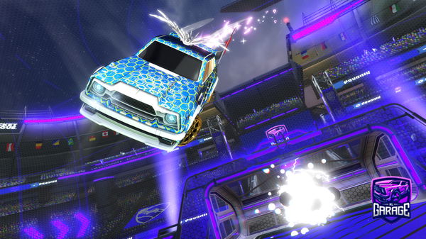 A Rocket League car design from hmededoud