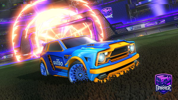 A Rocket League car design from BigDuckie