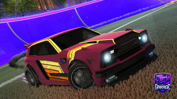 A Rocket League car design from Dennii