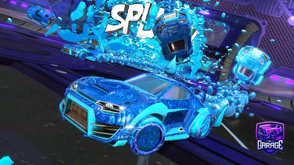 A Rocket League car design from MrRogers143