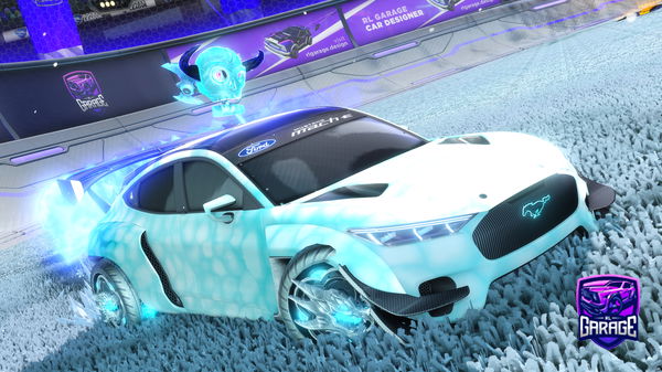 A Rocket League car design from Fotevailar1