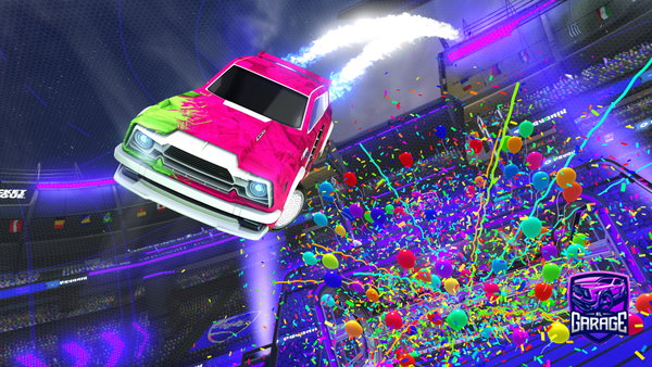 A Rocket League car design from alel20062008