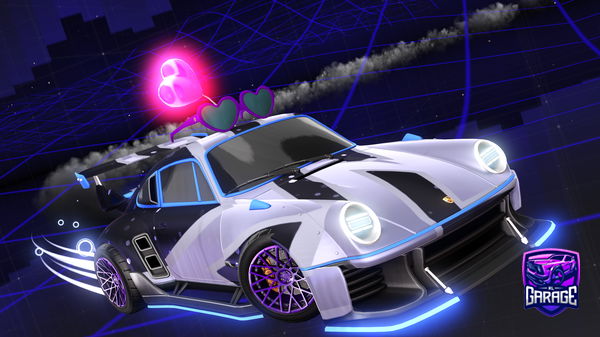 A Rocket League car design from midnight9402