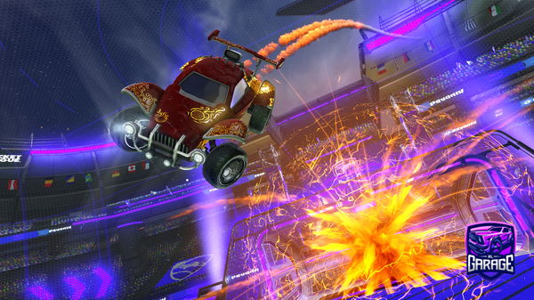 A Rocket League car design from MeesterBlokje