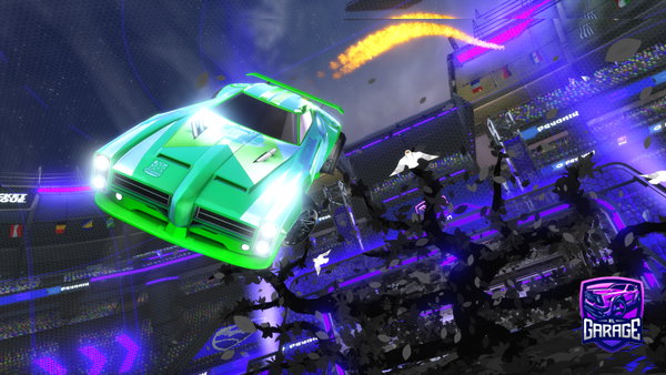 A Rocket League car design from D8l6
