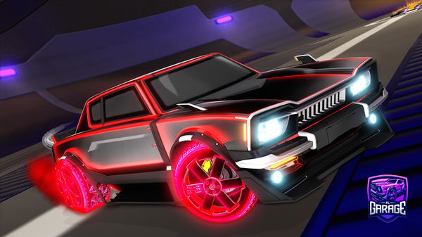 A Rocket League car design from SmartCatOffical