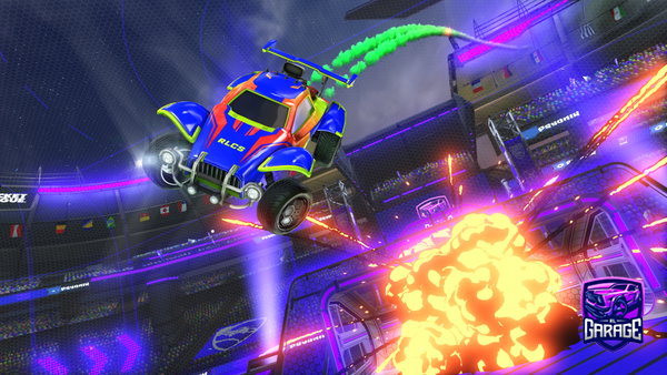 A Rocket League car design from lobo-rl