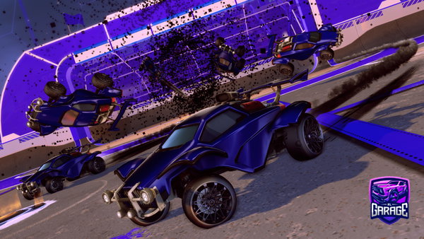 A Rocket League car design from DarioSpeed457