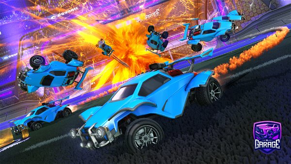 A Rocket League car design from Galaxy_TwitchTV