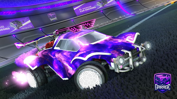A Rocket League car design from uriziui