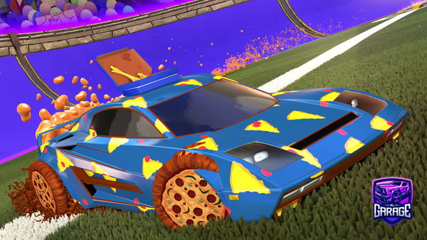 A Rocket League car design from irosario78