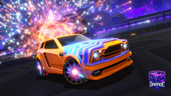 A Rocket League car design from That1Gamer