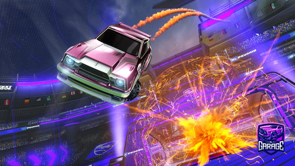 A Rocket League car design from MrBooost