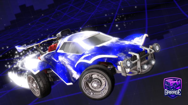 A Rocket League car design from Ispitz