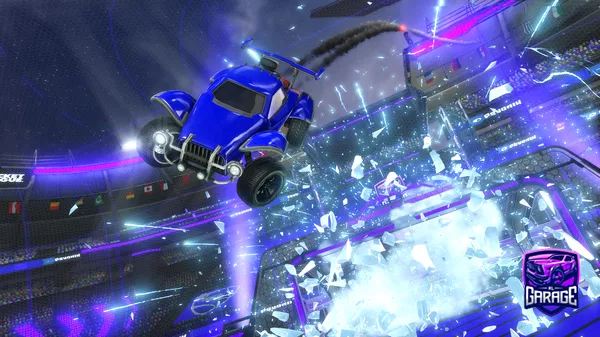 A Rocket League car design from Druan