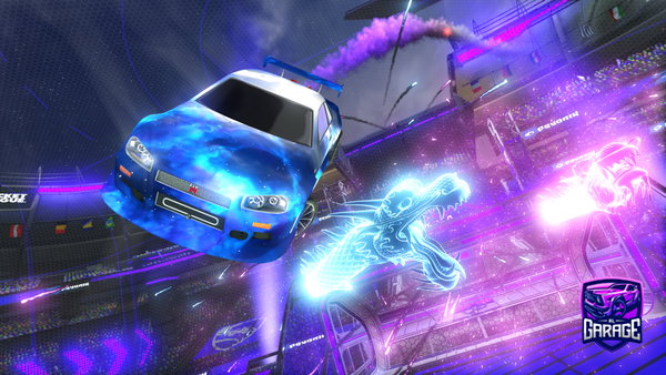 A Rocket League car design from vDuker