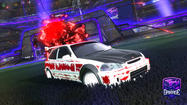 A Rocket League car design from puudega_