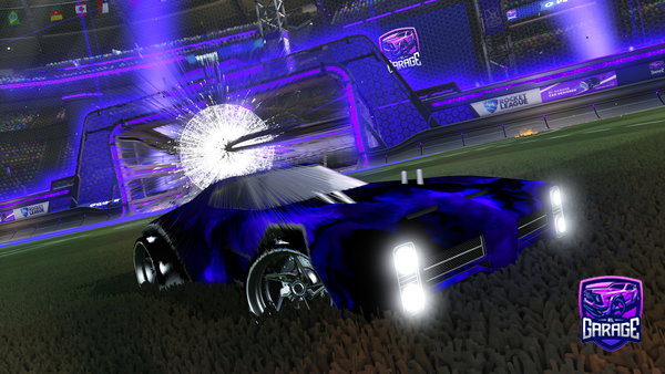 A Rocket League car design from GetOnMyLvLLEEL