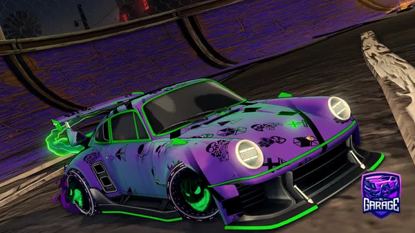 A Rocket League car design from SuperMommy