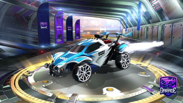 A Rocket League car design from Tapin