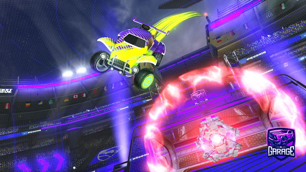 A Rocket League car design from Lunar_socksYT