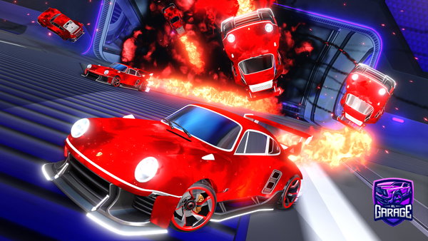 A Rocket League car design from Zacdfox