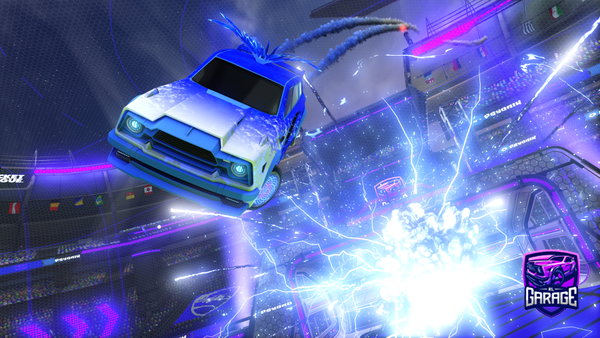 A Rocket League car design from Pontyees