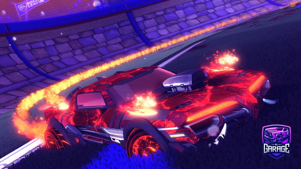 A Rocket League car design from GHXSTFVCE