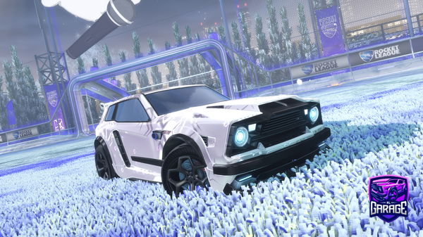 A Rocket League car design from EXOTICBinRL