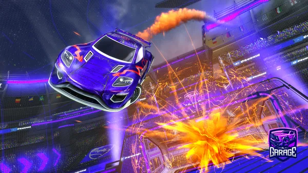 A Rocket League car design from TheGrapeBambeano