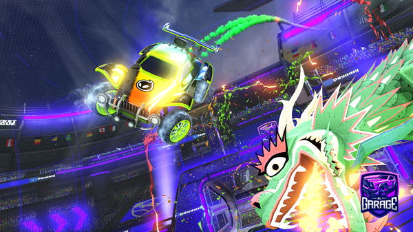 A Rocket League car design from Maxhunter14