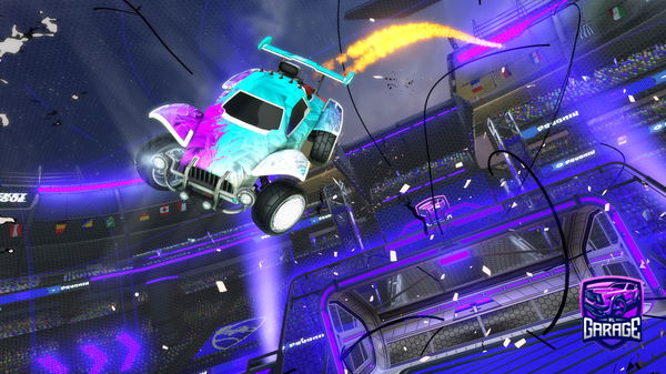 A Rocket League car design from toro769impasible