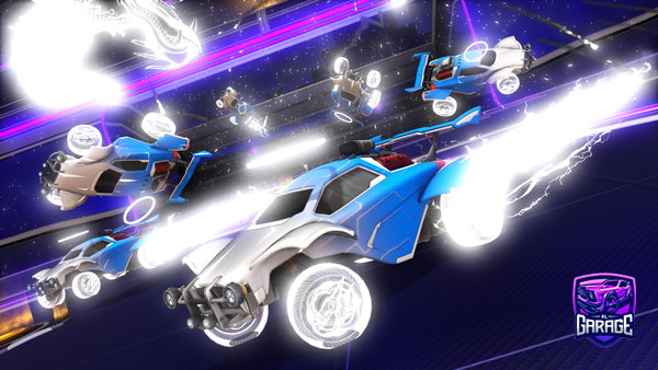 A Rocket League car design from LUPEONTOP