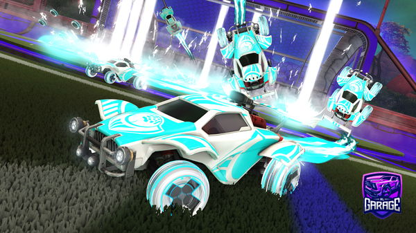 A Rocket League car design from Icy-Panda