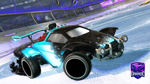 A Rocket League car design from Joker1746
